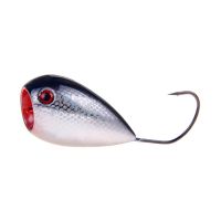 【lz】✶◆✕  Isca flutuante com três ganchos 80mm 13g 1 parte flutuante wobbler swimbait isca dura peixe falso ovo