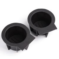 2Pcs Front Console Cup Holder Inserts Front Console Drink Cup Holder for Ford F-150 Expedition Navigator for Lincoln Mark LT 2L1Z-7813562-AAA