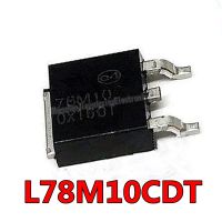 10PCS/LOT  L78M10CDT L78M10 78M10 10V TO-252  New original spot hot sale WATTY Electronics