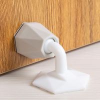 1pc Silicone Suction-type Door Stopper Self-adhesive Door Wall Buffer Practical Floor Protector Bracket Wall Protector Bumper Decorative Door Stops