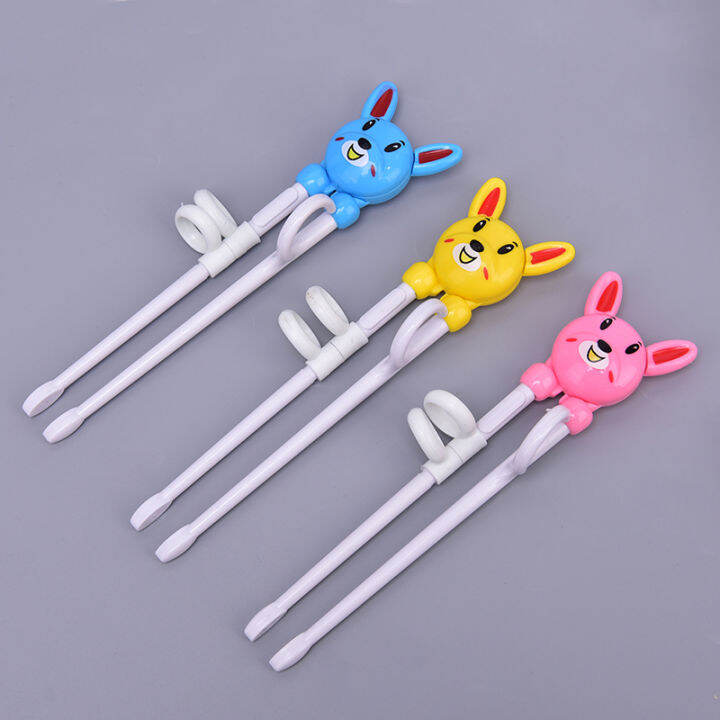 1pc-kids-training-helper-cartoon-portable-tableware-learning-training-chopsticks