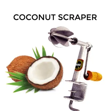 Coconut Scraper Grater Shredder stainless steel ODIRIS A High Quality 8  Blades