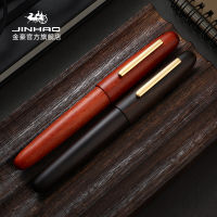 JINHAO 9056 Limited Edition BlackwoodRosewood Fountain Pen Gold Clip Ink Pen Office Exquisite Writing Pens