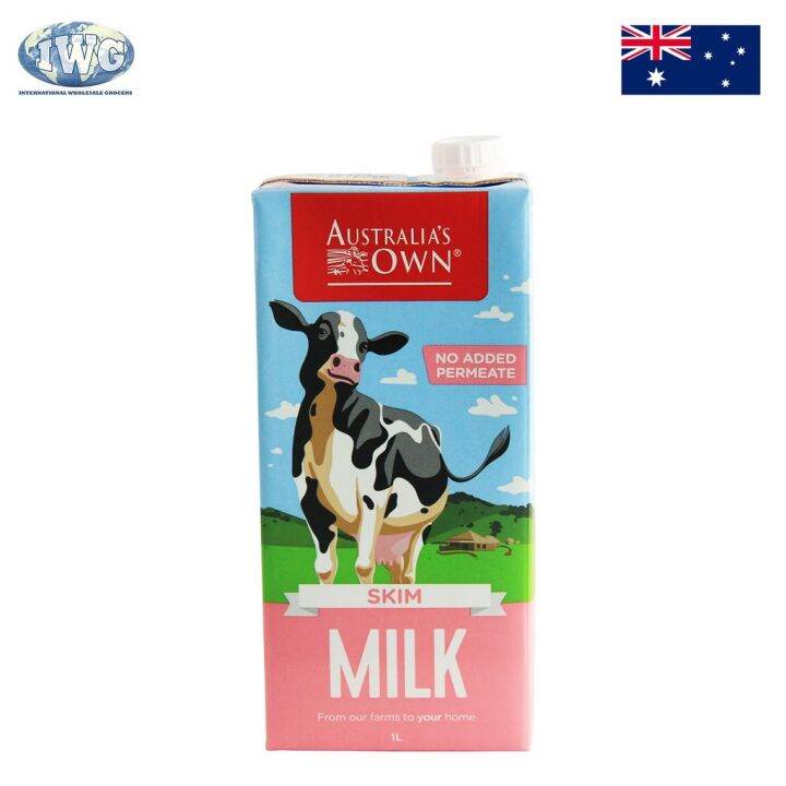 IWG AUSTRALIA'S OWN Skim Dairy Milk 1L | Lazada PH