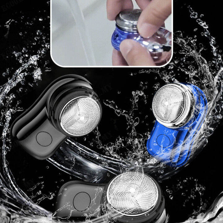 ECOOL Men's Electric Shaving Kit Compact and Stylish Mustache Grooming