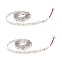 2X 1M 60-3528 SMD Waterproof LED Light Strip DC12V (White)