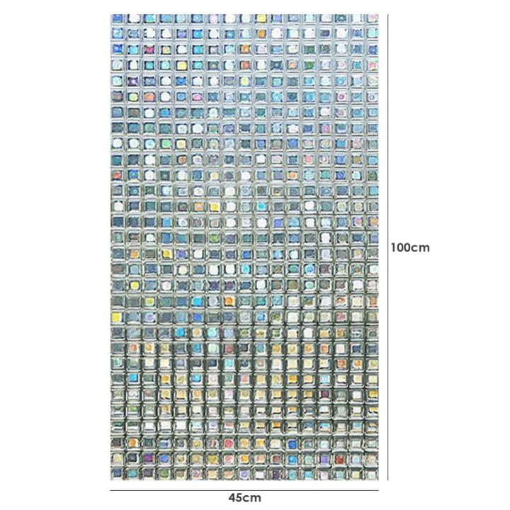 กระจกหน้าต่างติดกาวในตัวฟิล์มติดกระจกห้องน้ำฝ้าการปกป้องความเป็นส่วนตัวสติกเกอร์ทึบแสง