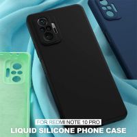 เคสซิลิโคน สีใส / สีดำ / ใสกันกระแทก เรดมี่ โน้ต10 โปร หลังนิ่ม Case Silicone For Redmi Note 10 Pro Black / Anti-Knock