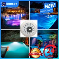 ✗✺☸ 1PCS IP68 Waterproof LED Swimming Pool Lights Wall-Mounted Underwater Lights Color Changing RGB Lamp Piscina Lampe 12V