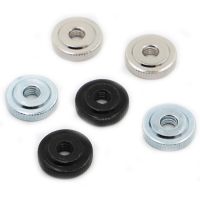 M3 M4 M5 M6 M8 M10 Blue Zinc / Black Zinc / Nickel Plated Carbon Steel DIN467 GB807 Handle Nuts Knurled Thumb Nuts Nails  Screws Fasteners