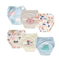 New Summer Baby Training Pants 4 Layers Bebe Cloth Diaper Reusable Washable Cotton Elastic Waist Cloth Diapers 8-18KG Nappies Cloth Diapers