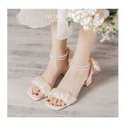 Giày cao gót nữ 7 phân đi tiệc, Sandal nữ