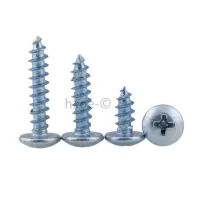 M4.2 Phillips Modified Truss Head Self Drilling Screws Zinc Plated Steel