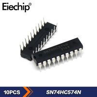 10PCS SN74HC574N 74HC574 DIP-20 New logic ICs Integrated circuit Octal D-type flip-flop; positive edge-trigger