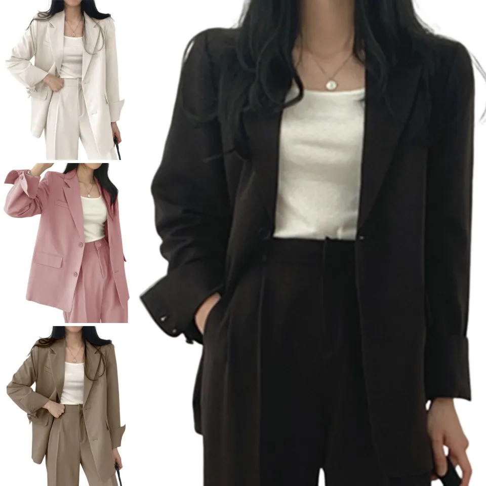 Cherise Single-breasted Women Suit Coat and Comfortable Women's