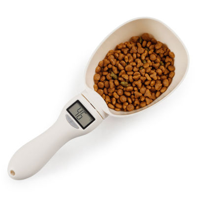 800g1g Food Scale Cup For Dog Cat Feeding Bowl Kitchen Scale Spoon Measuring Scoop Cup Portable With Led Display