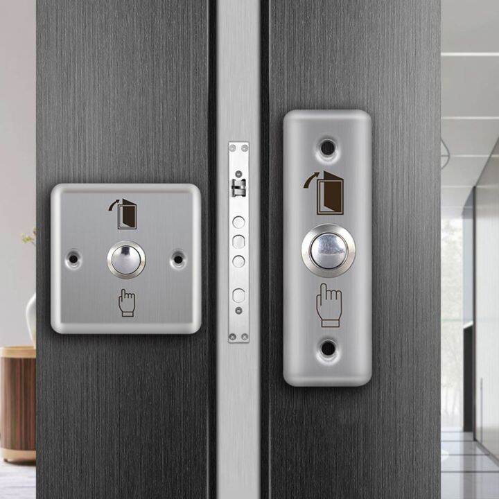 BNGCV Stainless Steel Home Protection Push Button Access Control Switch