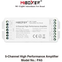 Mier DC12V 24V Max. 15A 5-Channle 6A Ch High Performace LED Amplifier Controller สำหรับ RGB RGBW RGBWW RGB CCT LED Strips