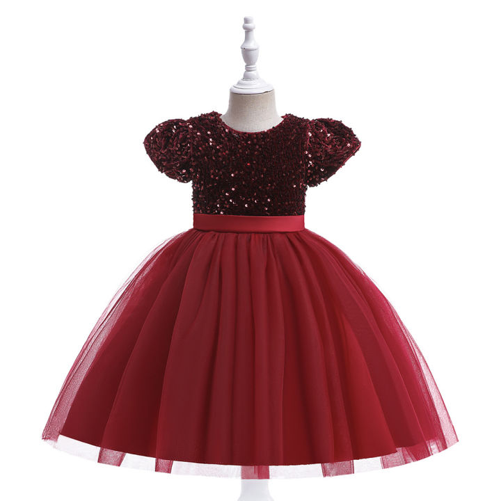 girls-princess-dress-childrens-first-year-sequins-dress-party-birthday-flower-girl-skirt-52