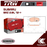 ผ้าเบรคหน้า TRW สำหรับ SUBARU BRZ 2.0L 12-&amp;gt; (GDB3519)