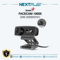 WEBCAM (เว็บแคม) GENIUS FACECAM 1000X (GNS-32200223101) 720p,1MP พร้อมไมค์