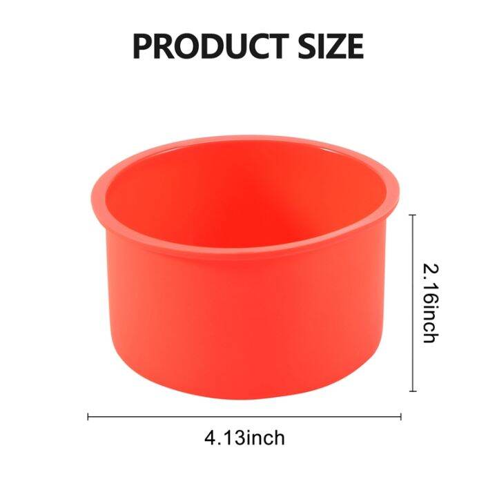 silicone-mini-cake-molds-4-inch-round-baking-pan-non-stick-silicone-baking-mold-bakeware-pan-reusable-set-of-6