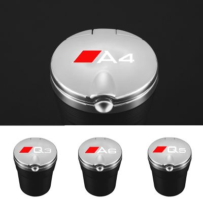 hot！【DT】۩卐  Ashtray With Car Styling Smokeless Ash Tray A5 A6 A7 A8 Q3 Q7TH