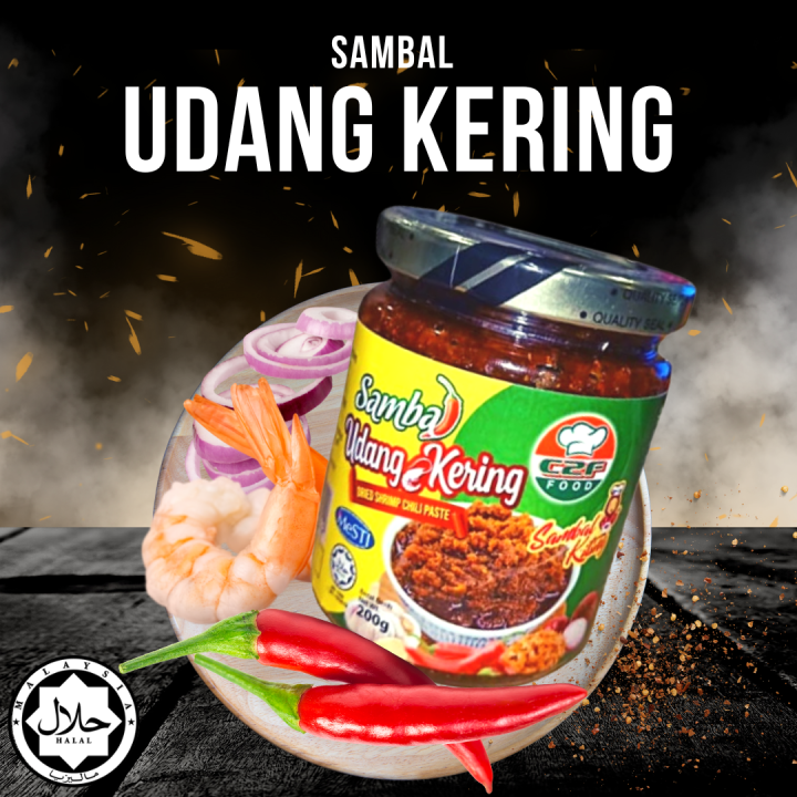 [HALAL] C2F Dried Shrimp Chili Paste / Sambal udang Kering / 红姐虾米香辣酱