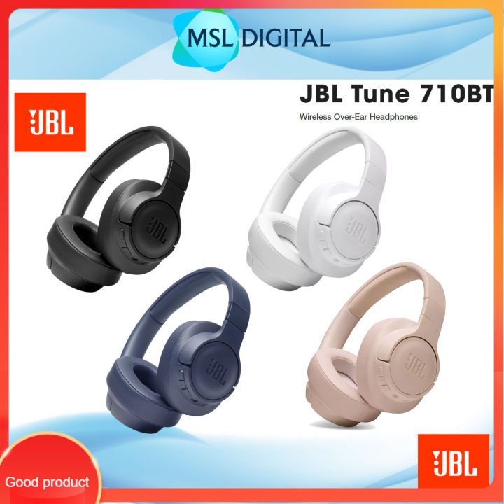 JBL Tune 710 Lightweight Bluetooth Wireless Over-Ear Headphones 
