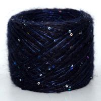 Hot 250g Beautiful Unique Wool Mohair Shiny Sequin Yarn Skein Croche Hand Knitting Thick Crochet Weaving Knit Thread Z3918 Knitting  Crochet