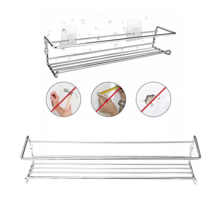 2pcs-stainless-steel-wall-mounted-spice-holder-kitchen-storage-rack-condiment-shelf-for-kitchen-bathroom