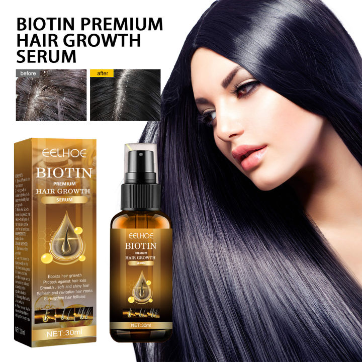 Biotin Hair Growth Spray Hair Care Hair Fixation Strong and Tough Anti ...