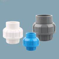 ❂△ 1pc 20/25/32/40/50mm PVC Union Connector PVC Pipe Joints Garden Irrigation Aquarium Water Tank Pipe Fittings