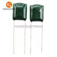 20PCS/LOT 100V Polyester film capacitor 124 154 224 334 474 2A124J 2A154J 2A224J 2A334J 2A474J