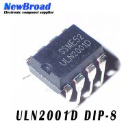 10pcs ULN2001D DIP-8 ULN2001 DIP 2001D DIP-8 Darlington IC WATTY Electronics