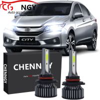 หลอดไฟหน้า LED 6000K สําหรับ HONDA city t9a 2014 2015 2016 2017 2018 2019 (1 คู่)