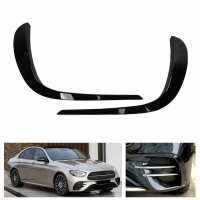 2PCSSet Front Bumper Spoiler Wing Replacement for Mercedes-Benz E-Class C238 Coupe AMG-Line 2021+ car accessories