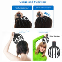 Electric Head Massager Scalp Hair Growth Head Relax Stress Relief Head Scratcher Scalp Stimulation Massage Claw Health Carehot