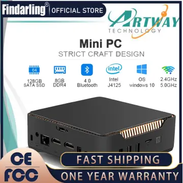 Beelink GK Mini Intel Celeron J4125 Quad Core Mini PC 1000M LAN 5.8G Wifi  DDR4 8GB 128GB 256GB SSD Desktop Mini Desktop Computer