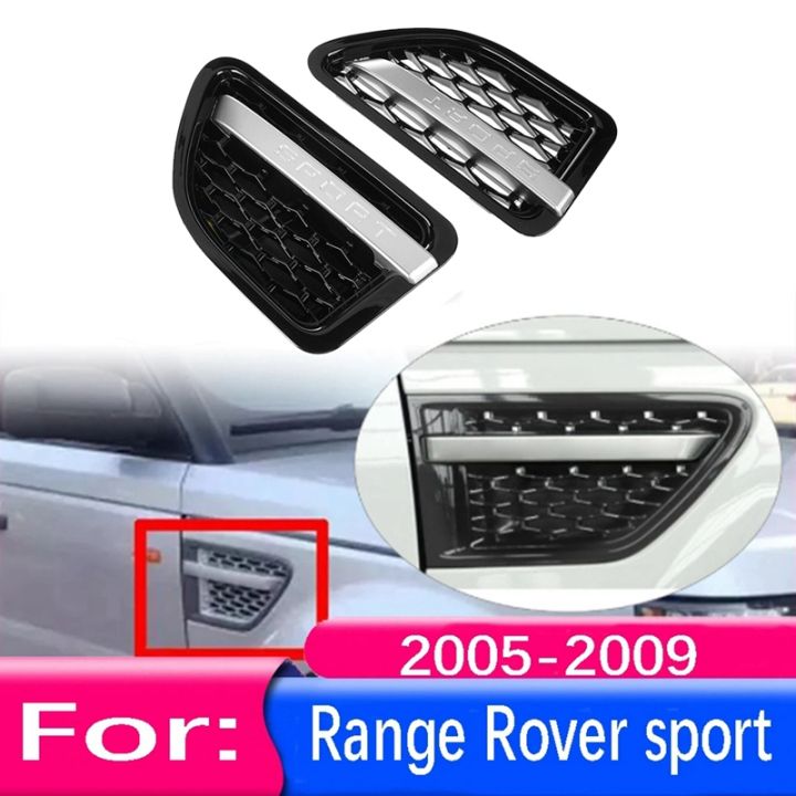 1pair-front-side-fender-air-vent-grille-chrome-for-land-rover-range-rover-sport-2005-2009-mesh-vent-air-flow-intake