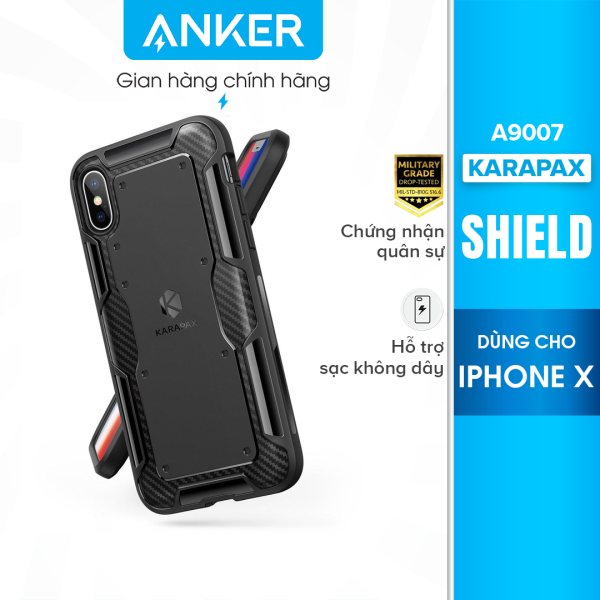 Ốp lưng Karapax Shield cho iPhone X by Anker – A9007
