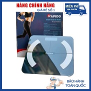 Cân sức khỏe RAPIDO RSB02-S kết nối bluthooth, đo 11 chỉ số cơ thể