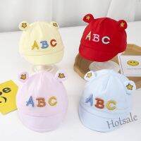 【hot sale】■ C05 Cotton Baby Boys Girls Letter ABC Hats Spring Autumn Cute Peaked Cap Sun Hat Baseball Caps For Newborn Kids 0-8 Month