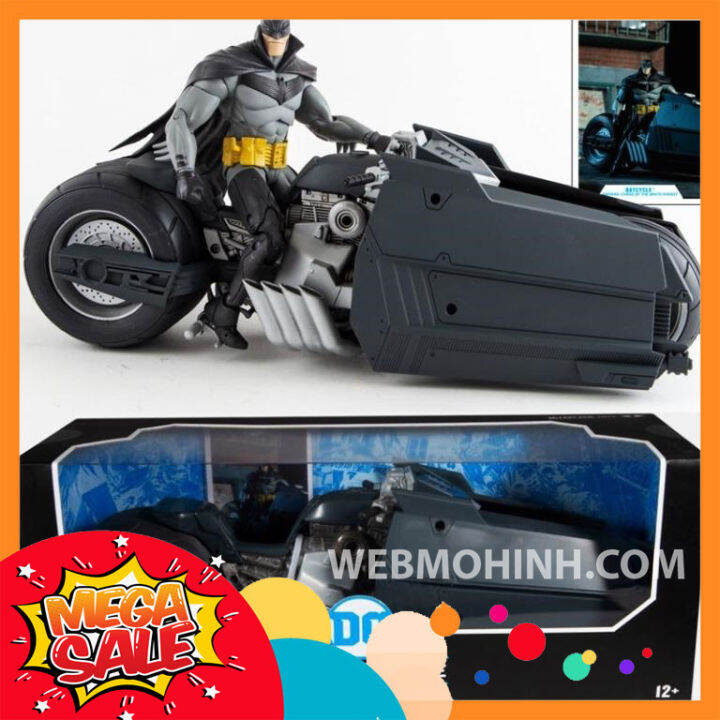 Mô Hình Batcycle Mcfarlane Batman White knight - Chính Hãng Fullbox |  