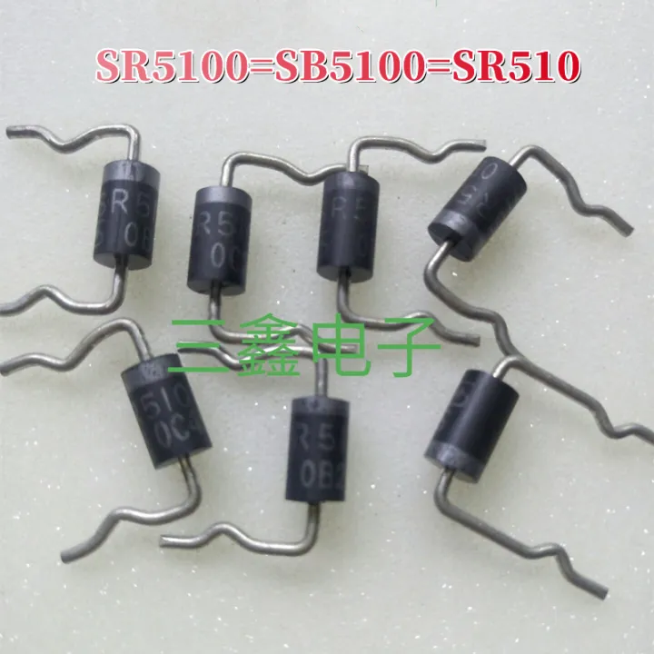 10pcs SR5100 SB5100 SR510 5A/100V Schottky Diode | Lazada PH