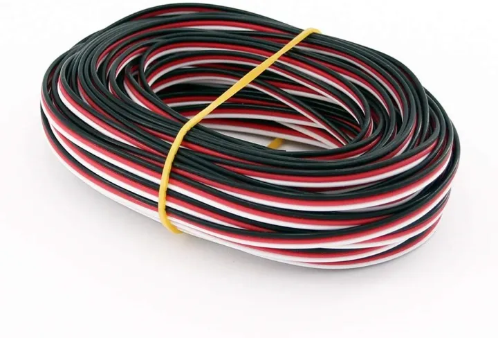 5m-servo-jr-futaba-color-extension-cable-3p-line-futaba-jr-aircraft-model-wire-wholesale-26awg-30-core-22awg-60-core-x0-08mm
