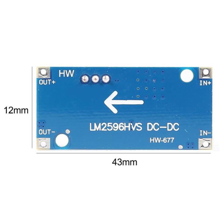lm2596hvs-แผลงที่แปลงแรงดันไฟฟ้า-dc-4-5v-48v-ลดระดับลงในโมดูลพลังงาน-dc-dc-ที่ใช้งานได้จริงตัวแปลงไฟฟ้าโมดูลดระดับลง