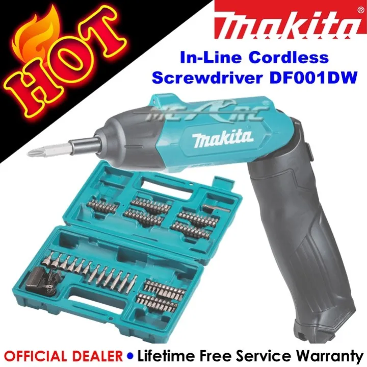 Makita In-Line Cordless Screwdriver DF001DW Original | Authentic | MC ...