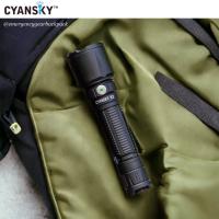 Cyansky K3 V2.0 Tactical Flashlight 2000LMS 700M