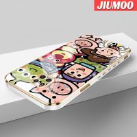 เคส JIUMOO สำหรับ Xiaomi MI POCO M2 Pro Redmi Note 9S Pro เคสดีไซน์ใหม่การ์ตูนทอยสตอรี่ลวดลายแฟชั่นบางนุ่มหรูหราเคสโทรศัพท์กันกระแทกคลุมทั้งหมดป้องกันเลนส์กล้อง